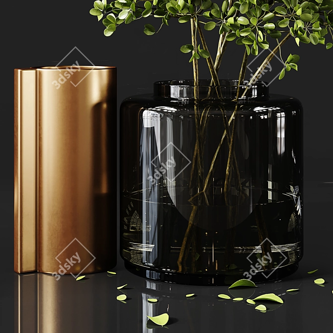 Luxury Bouquet Plant Model 3D 3D model image 2