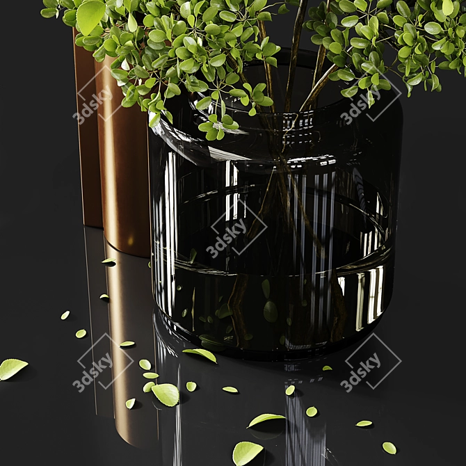 Luxury Bouquet Plant Model 3D 3D model image 3