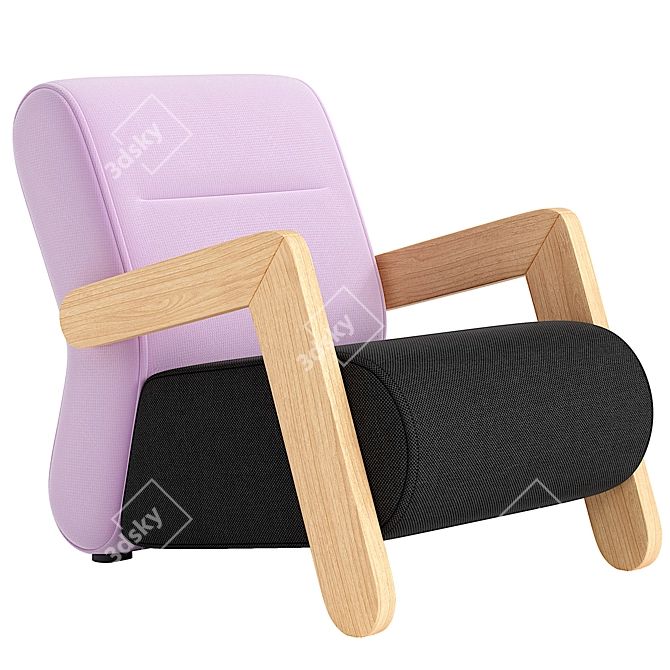 Contemporary BASE Chair 2014 3D model image 3