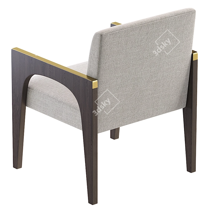 Modern Chair WILLIS by Cazarina 3D model image 4