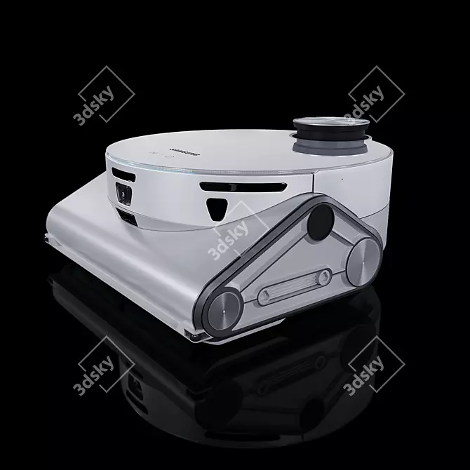 Samsung JetBot90 AI+ Robot Vacuum 3D model image 2