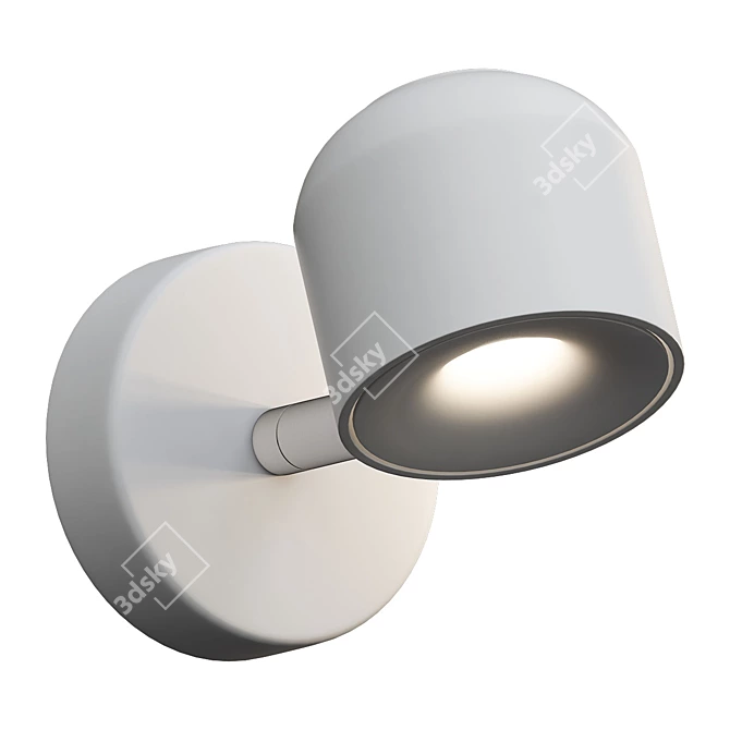 Modern Minimalist Tiny Wall Light 3D model image 1