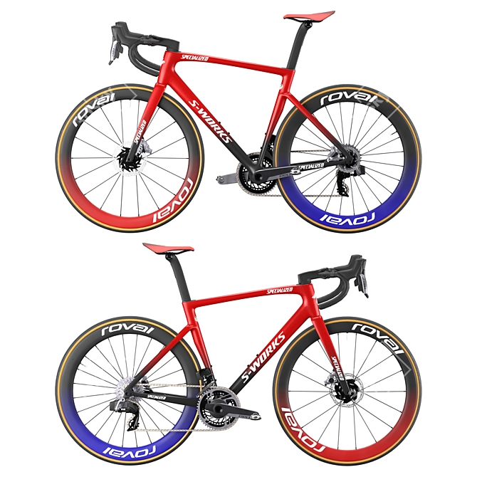 S-Works Tarmac SL7: Ultimate Riding 3D model image 1