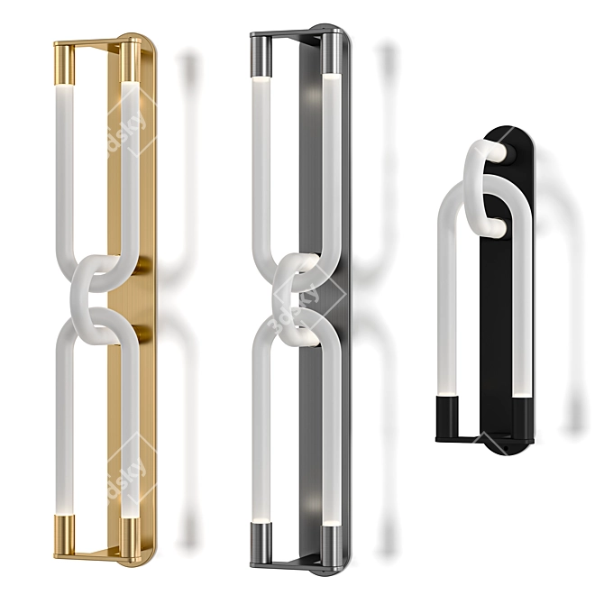 Galaxy Wall Lamp, Multi-Size Options 3D model image 1