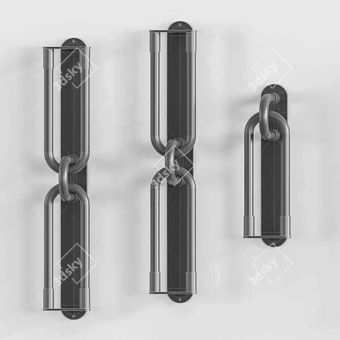Galaxy Wall Lamp, Multi-Size Options 3D model image 4