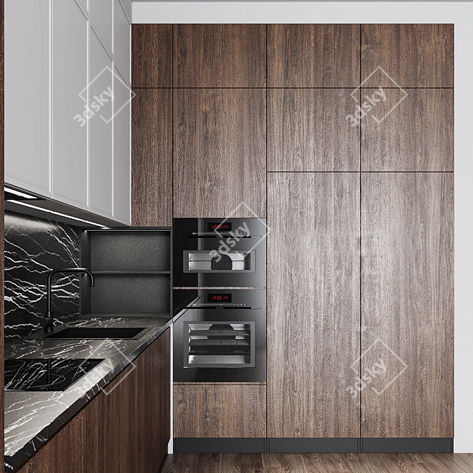 Miele Kitchen Set 2014 3D model image 3