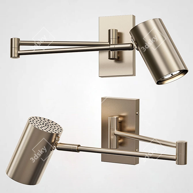 VALLBO Wall Light Fixture 3D model image 2