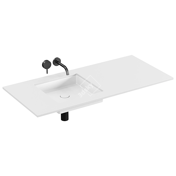 MAREA Built-In Sink Collection 3D model image 3