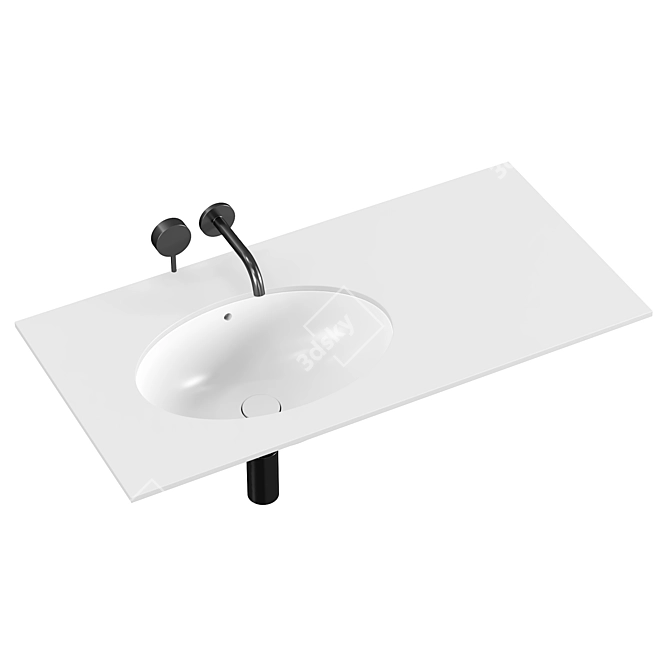 Salini MAREA Sink Collection 3D model image 3