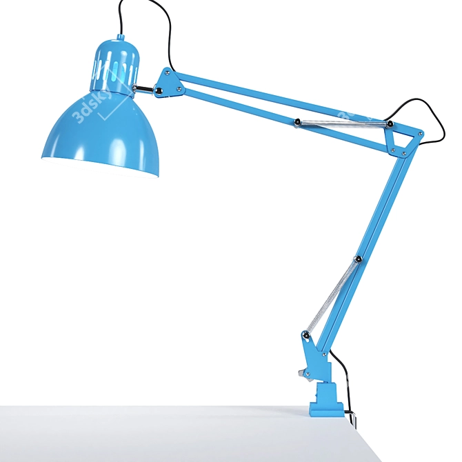 Corona 7 Steel Desk Lamp 3D model image 5