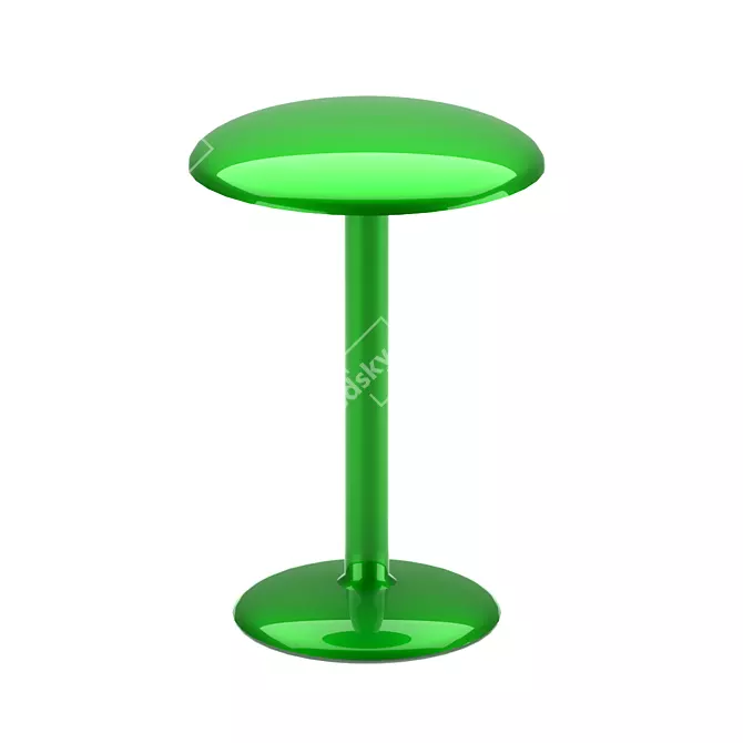 Eco-Circular Portable Table Luminaire 3D model image 1