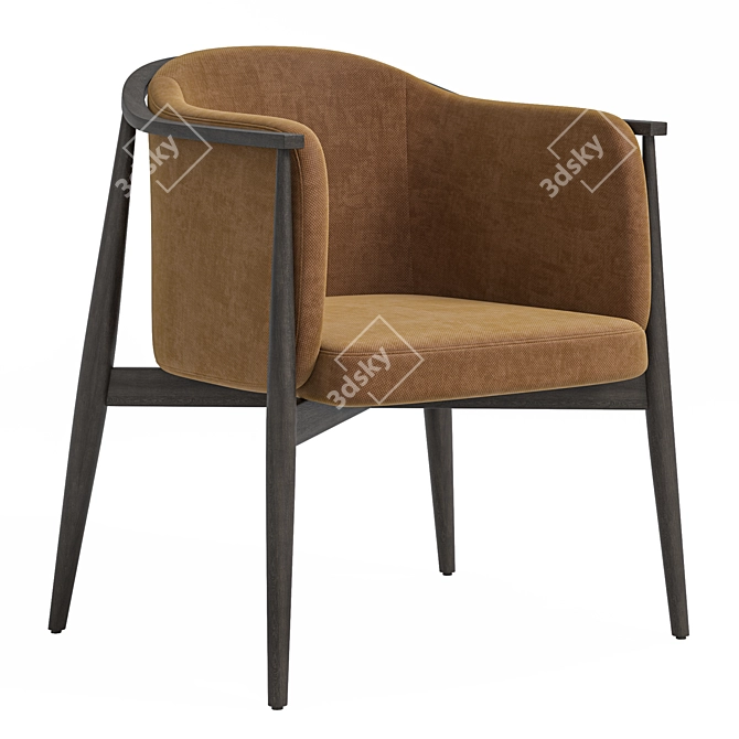 Modern Arya K Chair Design 3D model image 2