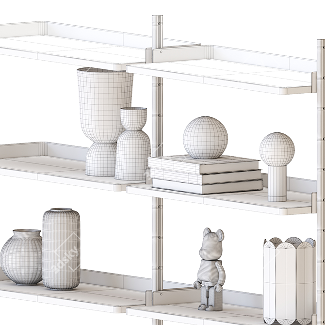 Modern Hay Pier System Design 3D model image 4