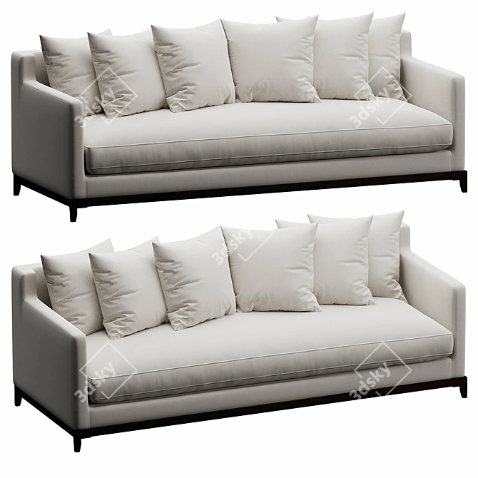 Modern Collaroy Scatter Back Sofa 3D model image 3