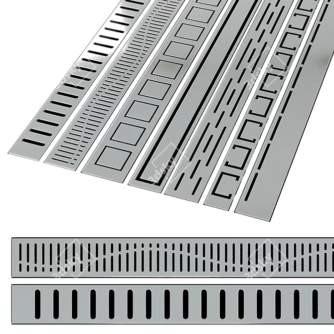 Floor Drain & Shower Systems 3D model image 1