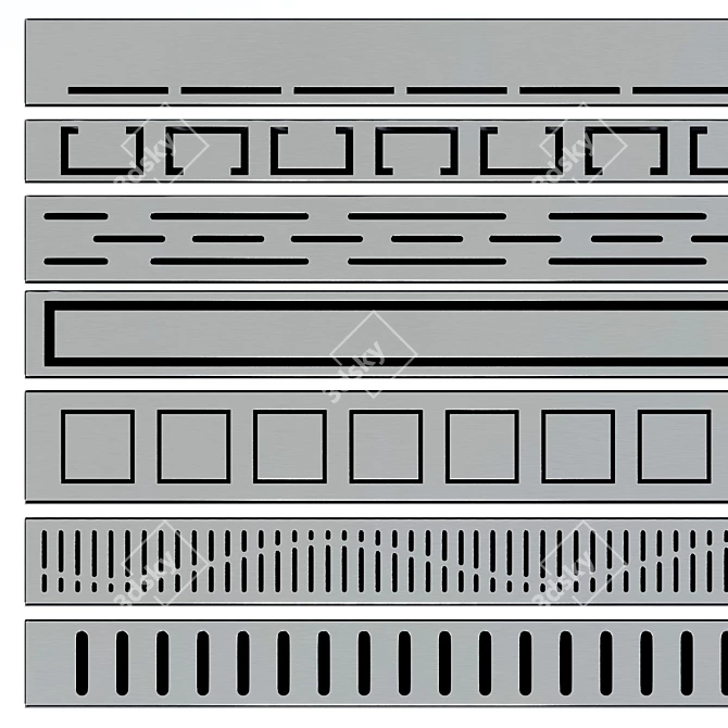 Floor Drain & Shower Systems 3D model image 2