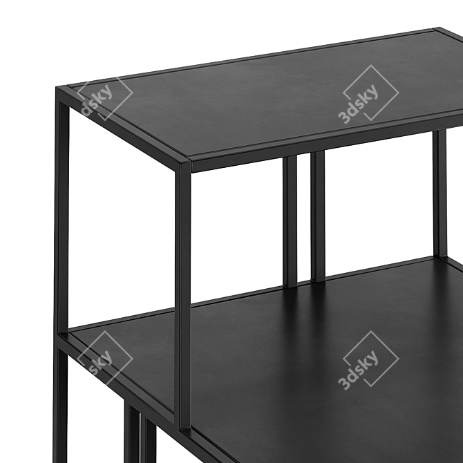 Sleek Profile Side Table 20 3D model image 5