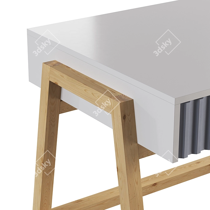  Modern Low Poly Design Table 3D model image 2