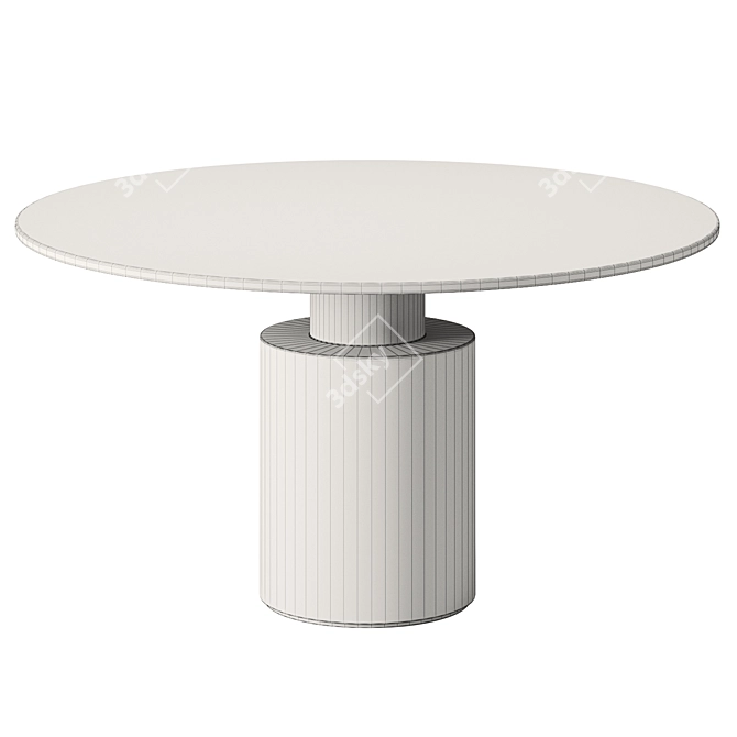 Modern Creso Dining Table Acerbis 3D model image 7