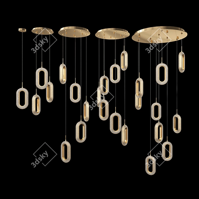 Modern Design Kezia Wall Lamp 3D model image 2