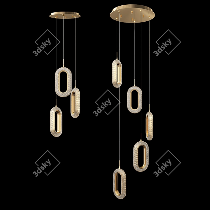 Modern Design Kezia Wall Lamp 3D model image 3