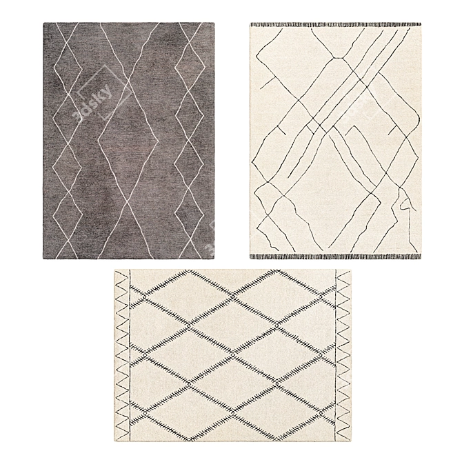 2015 Arsenal Rug 3D Model 3D model image 2