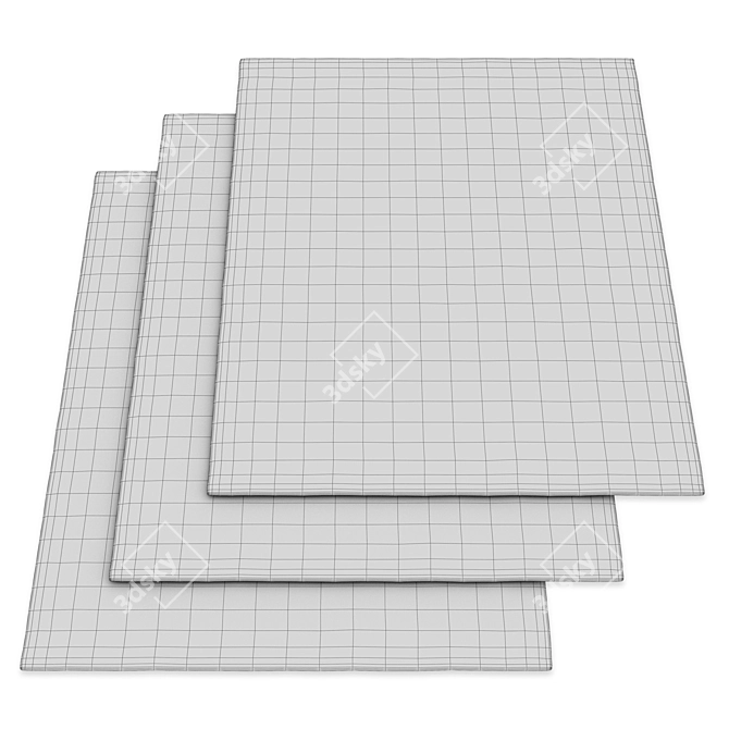 2015 Arsenal Rug 3D Model 3D model image 3