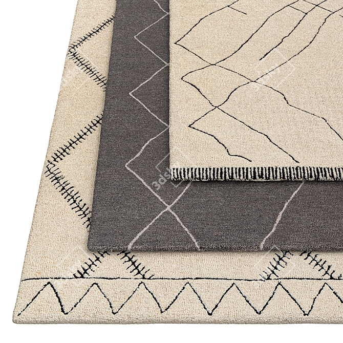 2015 Arsenal Rug 3D Model 3D model image 5