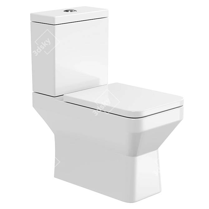 DIWO Kolomna Compact Toilet 3D model image 1