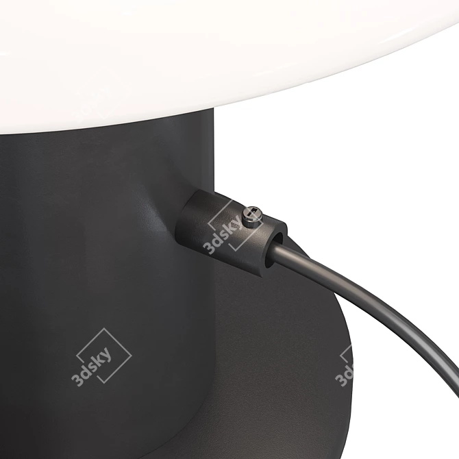 Torni ST Black & White Table Lamp 3D model image 4