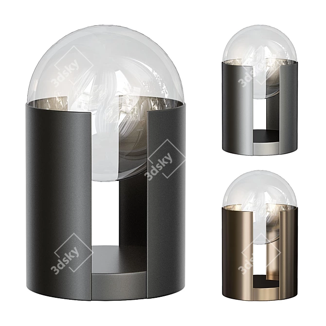 Softwing Table Lamp by ImperiumLoft 3D model image 1