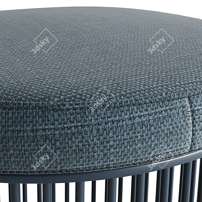 Flexform Berry Pouf, Versatile Design 3D model image 4