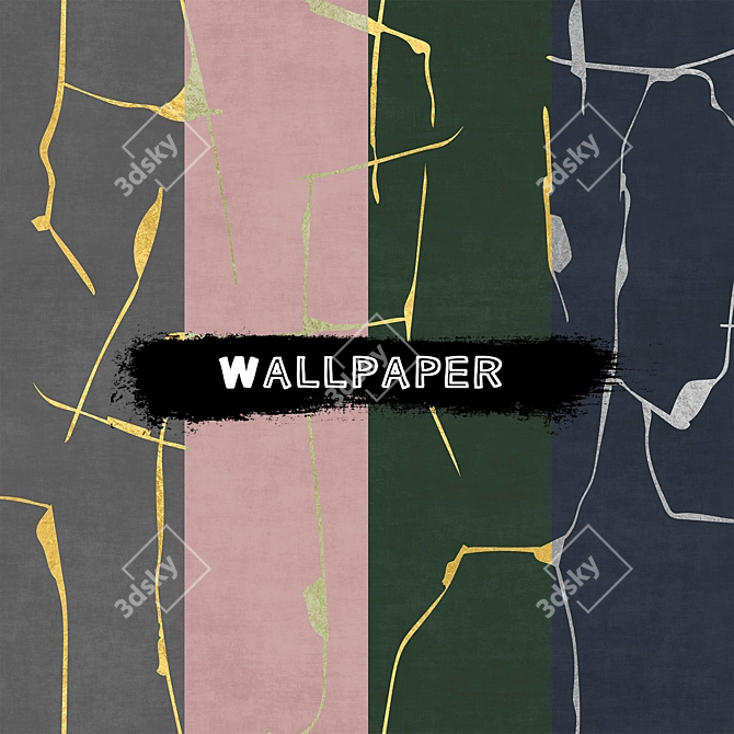 Custom Wallpapers | Fresco Art 3D model image 1