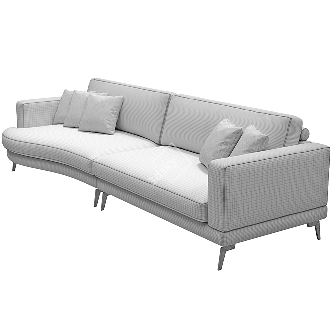  Kaza Design Factory Rado Sofa 3D model image 4