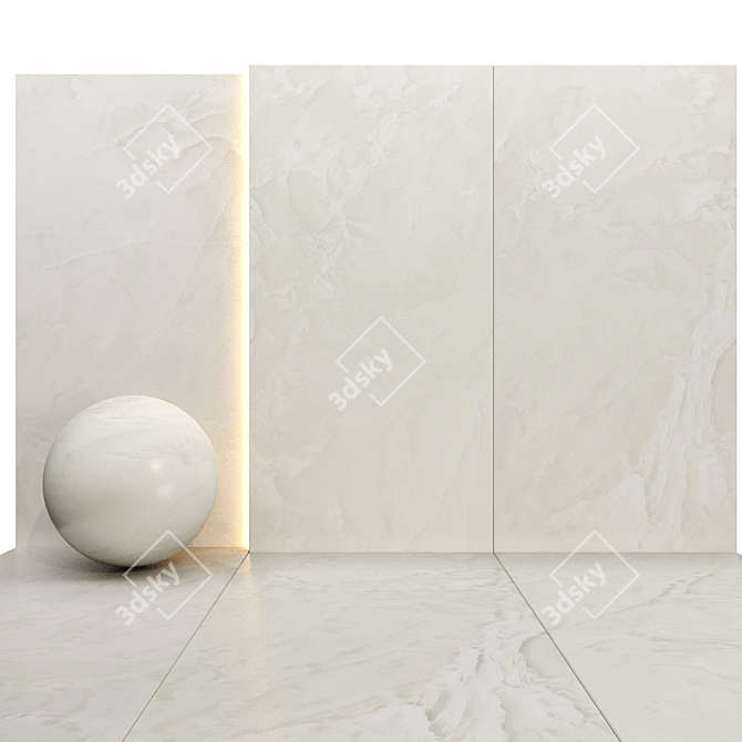 Premium Marble Texture Set 08 3D model image 5