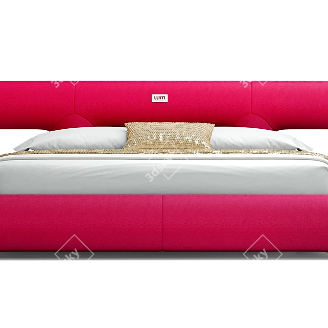 Maya Dag Bed Collection 3D model image 3