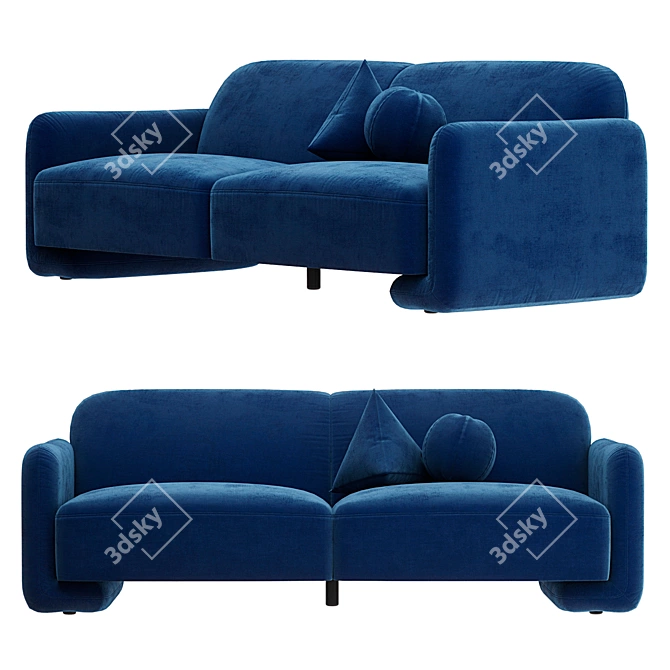 Balzac Paris X LRI Sofa 3D model image 2