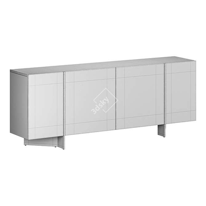 Gate Garda Decor Console Cabinet 3D model image 5