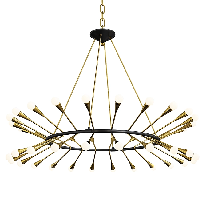 Astounding Aries Chandelier Design 3D model image 1