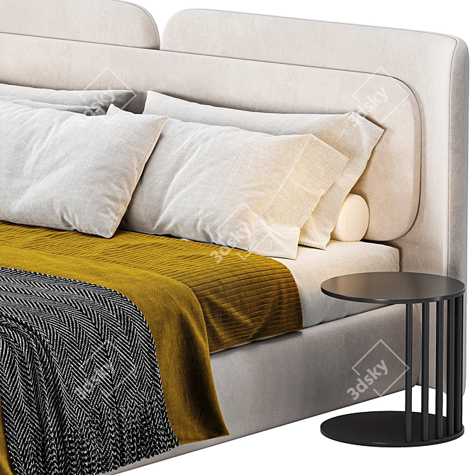 Contemporary Angelo Bed 2015 Model 3D model image 4