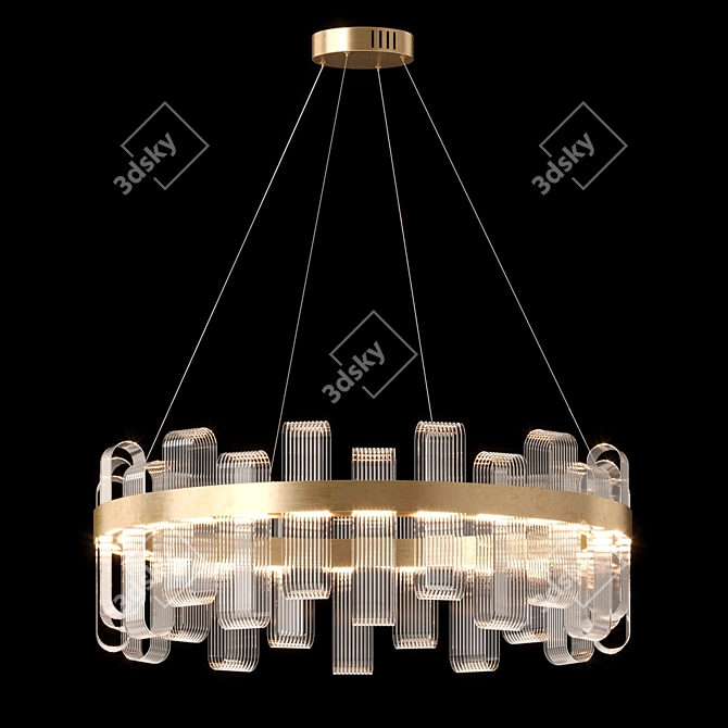 Elegant Rebecca Collection by Lampatron 3D model image 3