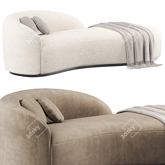 Stylish Bernd Sofa 2015 Version 3D model image 3