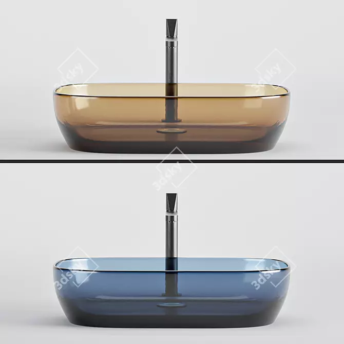  antonio lupi Senso Glass Washbasin 3D Model 3D model image 2
