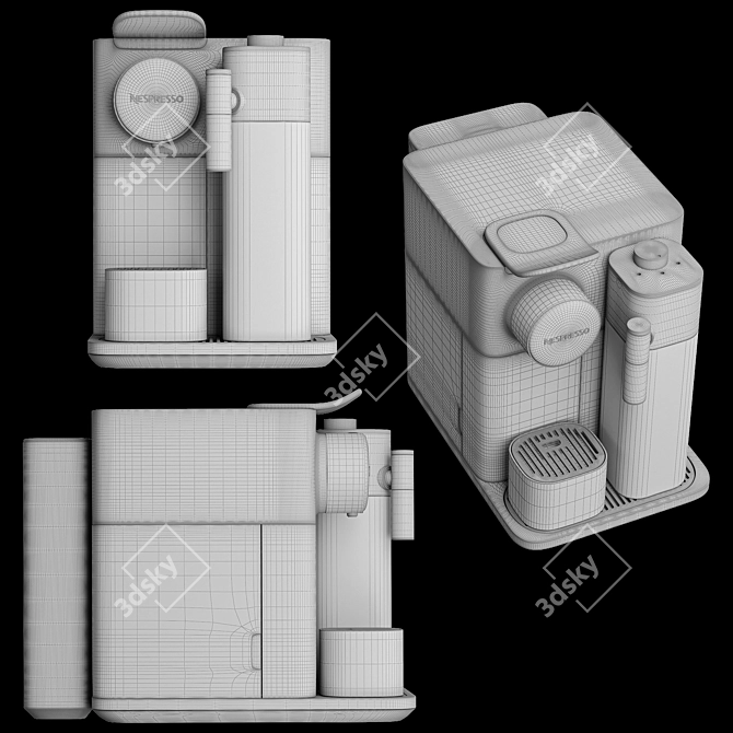 De'Longhi Nespresso Gran Lattissima Espresso 3D model image 4