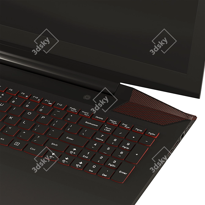 Lenovo Y700 Gaming Powerhouse 3D model image 3