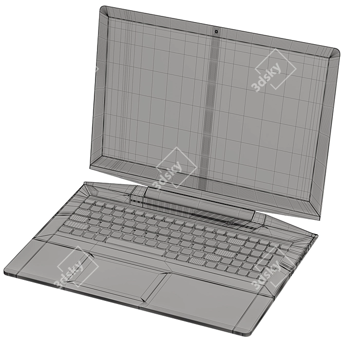 Lenovo Y700 Gaming Powerhouse 3D model image 7