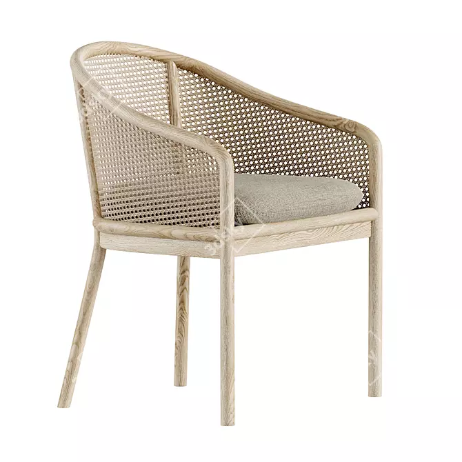 Modern Landmark Chair 3D Model 3D model image 1