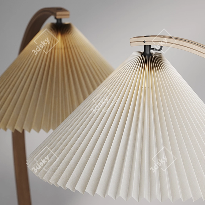 MADS CAPRANI Timberline Floor Lamp 3D model image 2