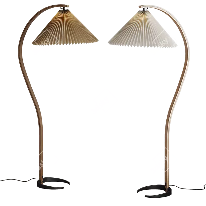 MADS CAPRANI Timberline Floor Lamp 3D model image 3