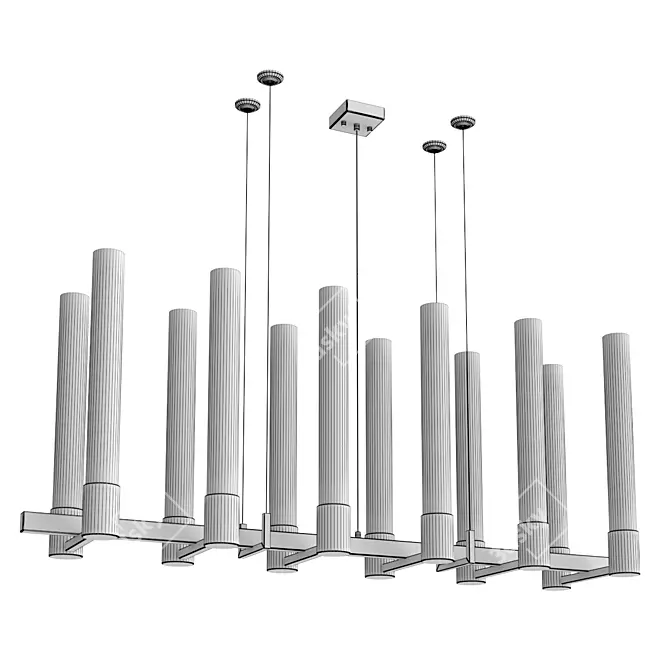 Terni Stylish LED Pendant Light 3D model image 3